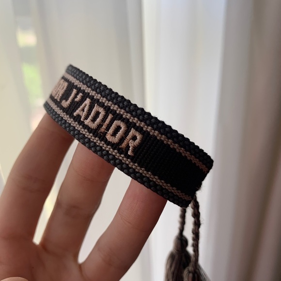 dior friendship bracelet blue